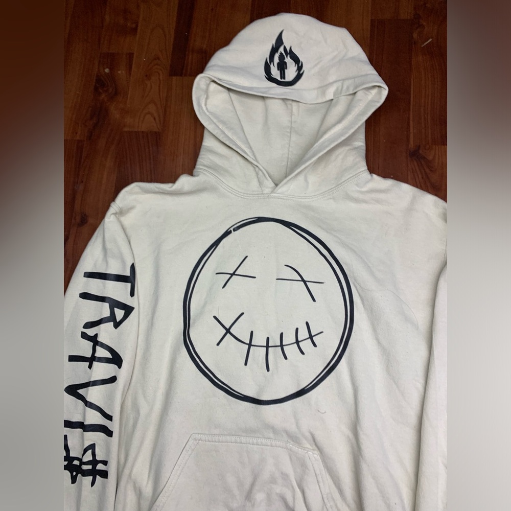 Travis Scott Dead Smiley Hoodie - Picture 2 of 4